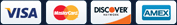 Accepted payment cards